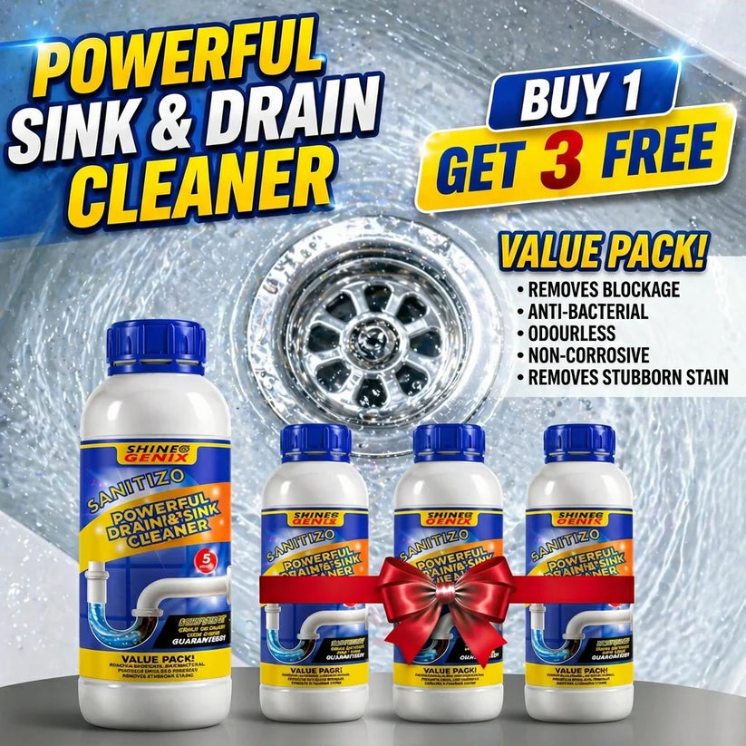 Flippedcart™ Powerful Sink &  Drain Cleaner - Buy 1 Get 3 Free