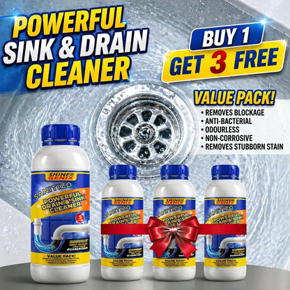 Flippedcart™ Powerful Sink &  Drain Cleaner - Buy 1 Get 3 Free
