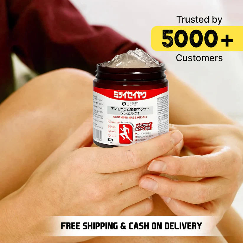 FastPainRelief™ Japanese Massage Gel – Buy 1 Get 1 Free (Pack of 2)