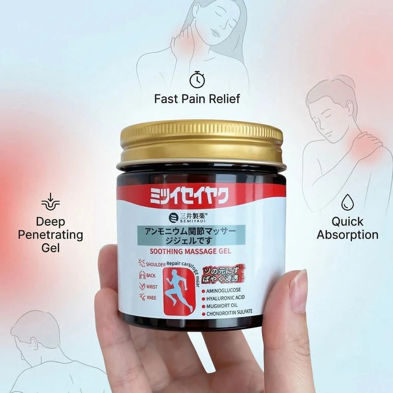 FastPainRelief™ Japanese Massage Gel – Buy 1 Get 1 Free (Pack of 2)